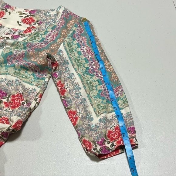 EN Creme Floral Boho Jumpshort - Picture 11 of 11